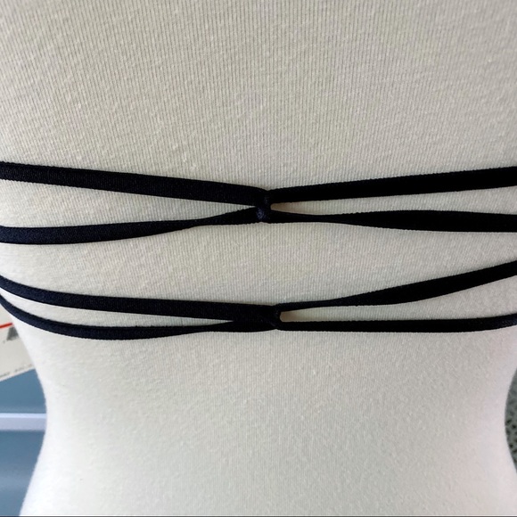 NWT Intimately Free People Essential Lace Bandeau in Black - Picture 5 of 10